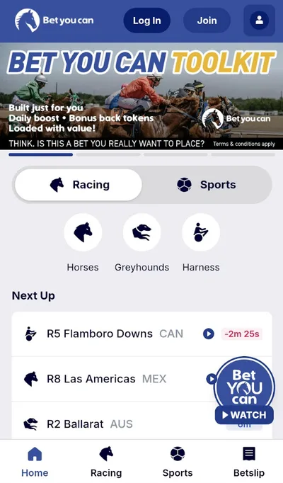 Bet you can mobile view